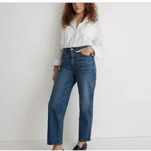 Madewell Women's Perfect Vintage Straight Jean in Mayfield Wash Size 31